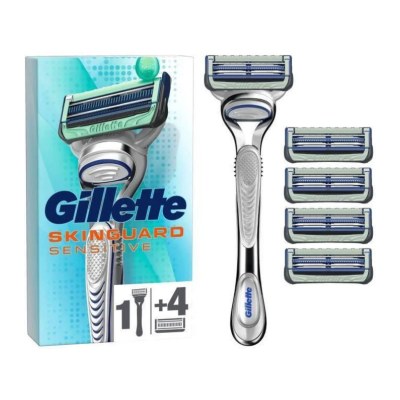 Gillette Rasoir Skinguard + 5 lames recharge