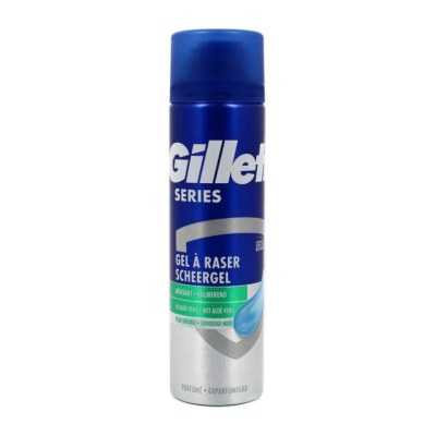 Gel à raser série Gillette pour peaux sensibles
