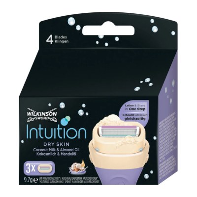 Wilkinson Razor Blades Intuition Blades Peau Sèche 3 lames