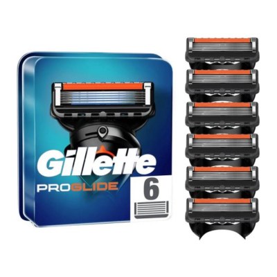 Lames de rasoir Gillette Fusion5 Proglide 6 Lames de recharge