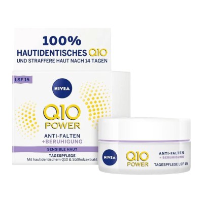 NIVEA Q10 Power Sensitive Crème de Jour Visage 50 ml