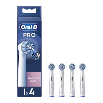 Oral-B Sensitive Clean Pro opzetborstels 4-pack