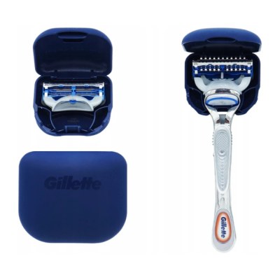 ÉTUI DE VOYAGE POUR RASOIR FUSION LAMES GILLETTE
