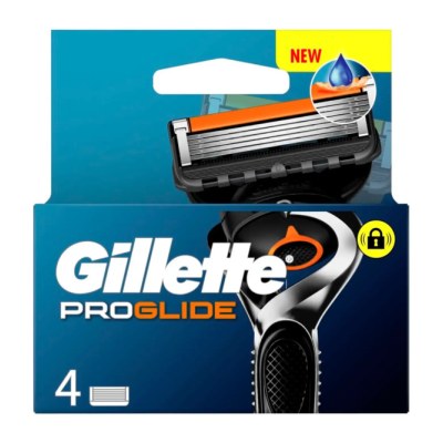 Gillette fusion Proglide Manual 4 pieces