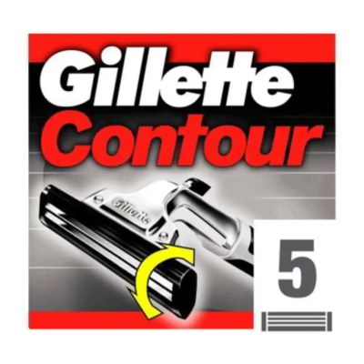 Gillette Contour Recharge 5 unités