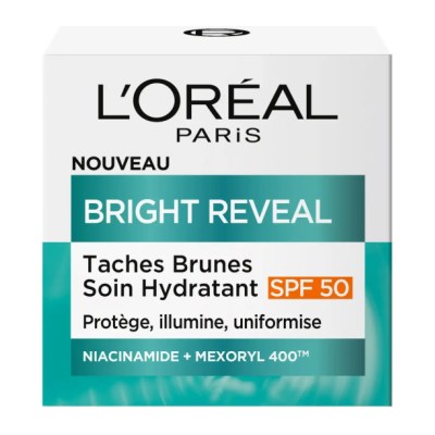 L'Oréal Bright Reveal Crème Hydratante Anti Taches SPF50 50 ml
