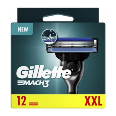 Lames de rasoir Gillette Mach3 12 pièces