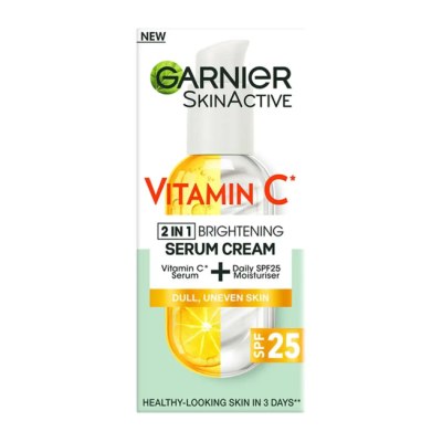 Garnier Sérum Crème Vitamine C 50 ml Soin Visage Anti-Taches