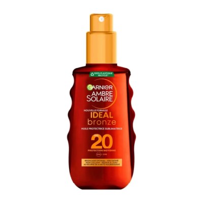 Garnier Huile Protectrice Ideal Bronze SPF 20 Ambre Solaire 150ml