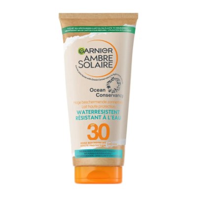 Garnier Ambre Solaire Lait Protecteur Solaire Résistant à l'Eau SPF 30 -175 ml