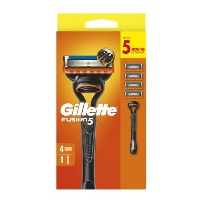 Rasoir Gillette Fusion5 pour homme + 4 lames