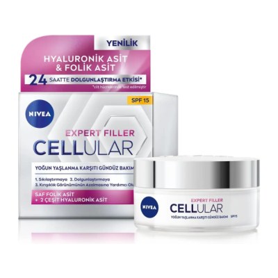 NIVEA Crème de jour anti-âge Cellular Expert Filler SPF 15, 50 ml