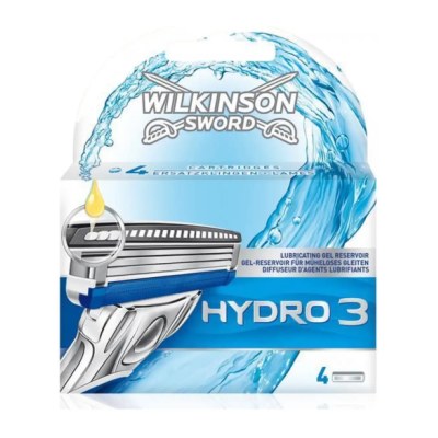Lames de rasoir Wilkinson Sword Hydro 3 - Lot de 4