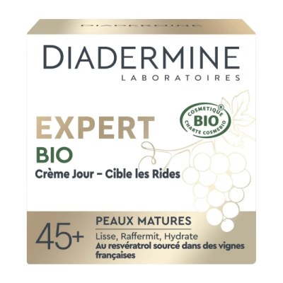 Diadermine Expert Bio Crème Visage Anti-Rides Jour 50ml