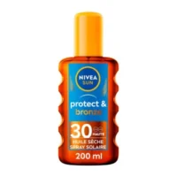 Crème Protection Solaire 200ml Spray SPF 30 Bronze NIVEA SUN