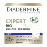Crème Nuit Visage Anti-rides Expert Bio DIADERMINE 50ml