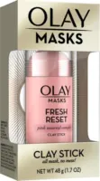 Stick d’argile Olay Masks Fresh Reset au complexe minéral rose, 48 g