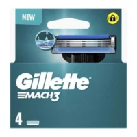 Gillette Mach3 4 pièces Lames de rasoir pour homme