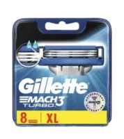Gillette Mach 3 Turbo 8 lames de rasoir