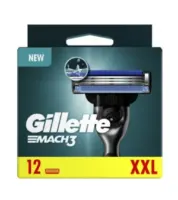 Lames de rasoir Gillette Mach3 12 pièces