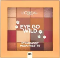 L'Oréal Méga Palette Ombres à Paupières Eye Go Wild 03 18g