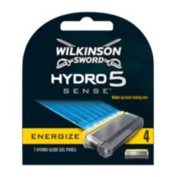 Wilkinson Sword Hydro 5 Sense Energize Recharges 4 pièces