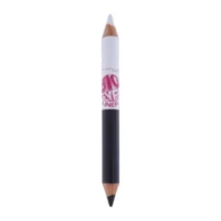 Crayon eyeliner Maybelline New York à double embout, avec une mine noire et une mine blanche