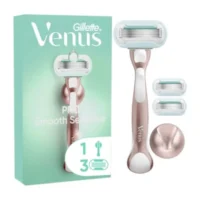 Manche Gillette Venus Pro Smooth Sensitive + 3 recharges + crochet