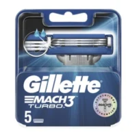 Gillette Mach3 Turbo 5 pieces Razor blades