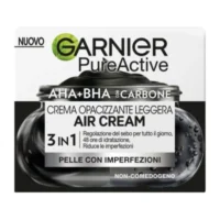 Pot de crème Garnier Pure Active Air Cream, 3-en-1 pour peau à imperfections, non comédogène