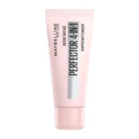 Tube rose Maybelline New York Perfecter 4-en-1, soin anti-âge instantané et maquillage fouetté