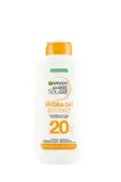 Garnier Ambre Solaire Hydra 24H Protect Lait SPF20 Résistant à l'eau 200ml