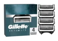 Gillette Intimate Pour la zone intime 4 lames de rasoir