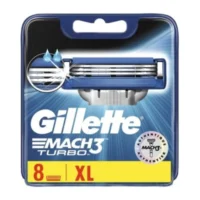 Gillette Mach 3 Turbo 8 lames de rasoir