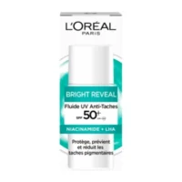 L'Oréal Fluide anti taches Bright Reveal SPF50+ niacinamide 50ml