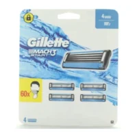 Gillette Mach3 Lames de rasoir pour homme 4 Lames de recharge