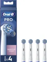Quatre brossettes Oral-B Pro Sensitive Clean pour brosses à dents électriques