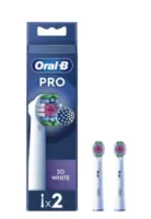 Brossettes de rechange Oral-B 3D White Pro Lot de 2