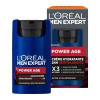 Crème hydratante revitalisante 24 h L’Oréal Men Expert Power Age à l’acide hyaluronique